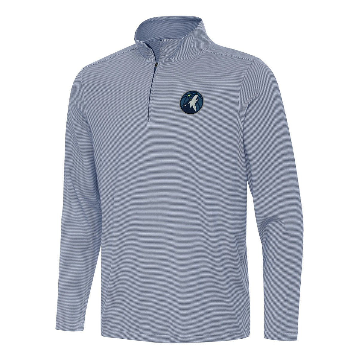 NBA - Minnesota Timberwolves Antigua Twine Quarter-Zip Top - Navy