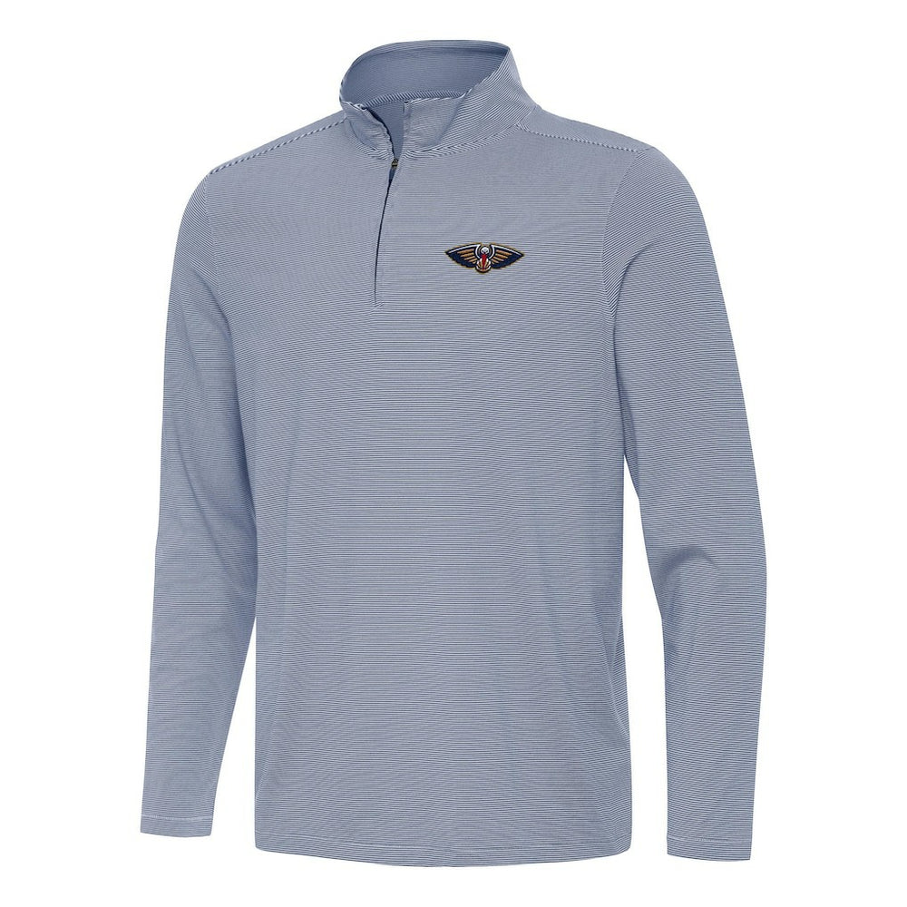 NBA - New Orleans Pelicans Antigua Twine Quarter-Zip Top - Navy