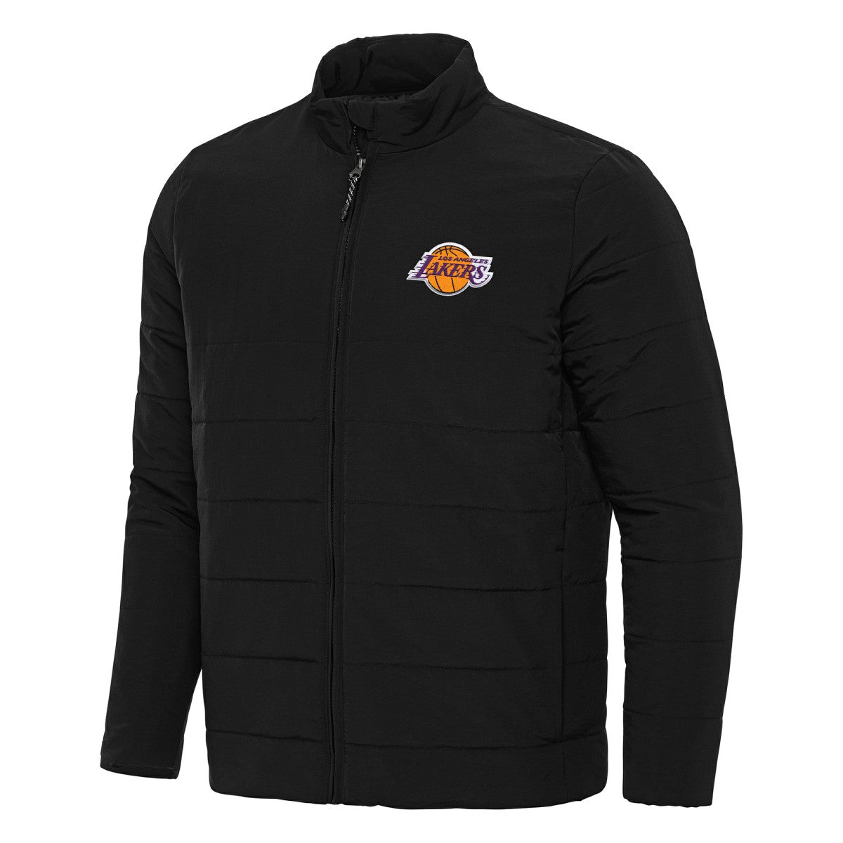 NBA - Los Angeles Lakers Antigua Swelter Full-Zip Puffer Jacket - Black
