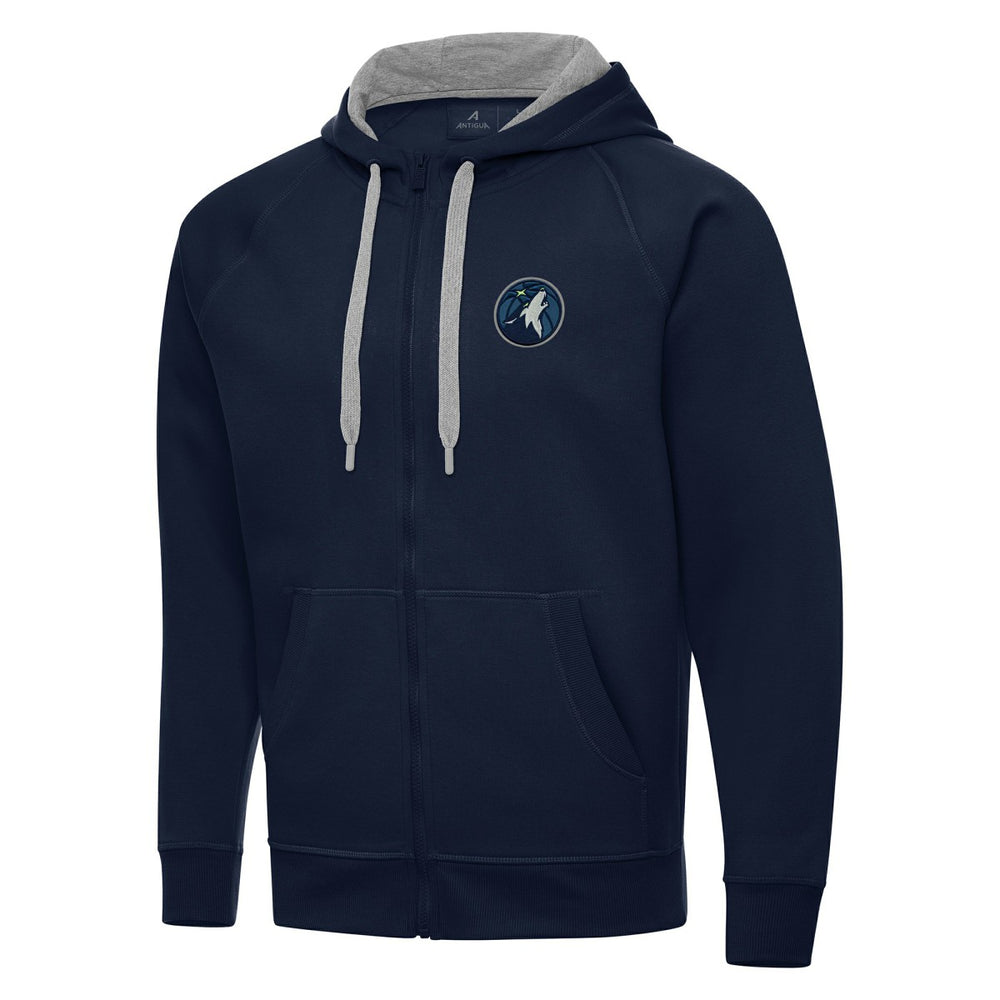 NBA - Minnesota Timberwolves Antigua Big & Tall Victory Full-Zip Hoodie Jacket - Navy
