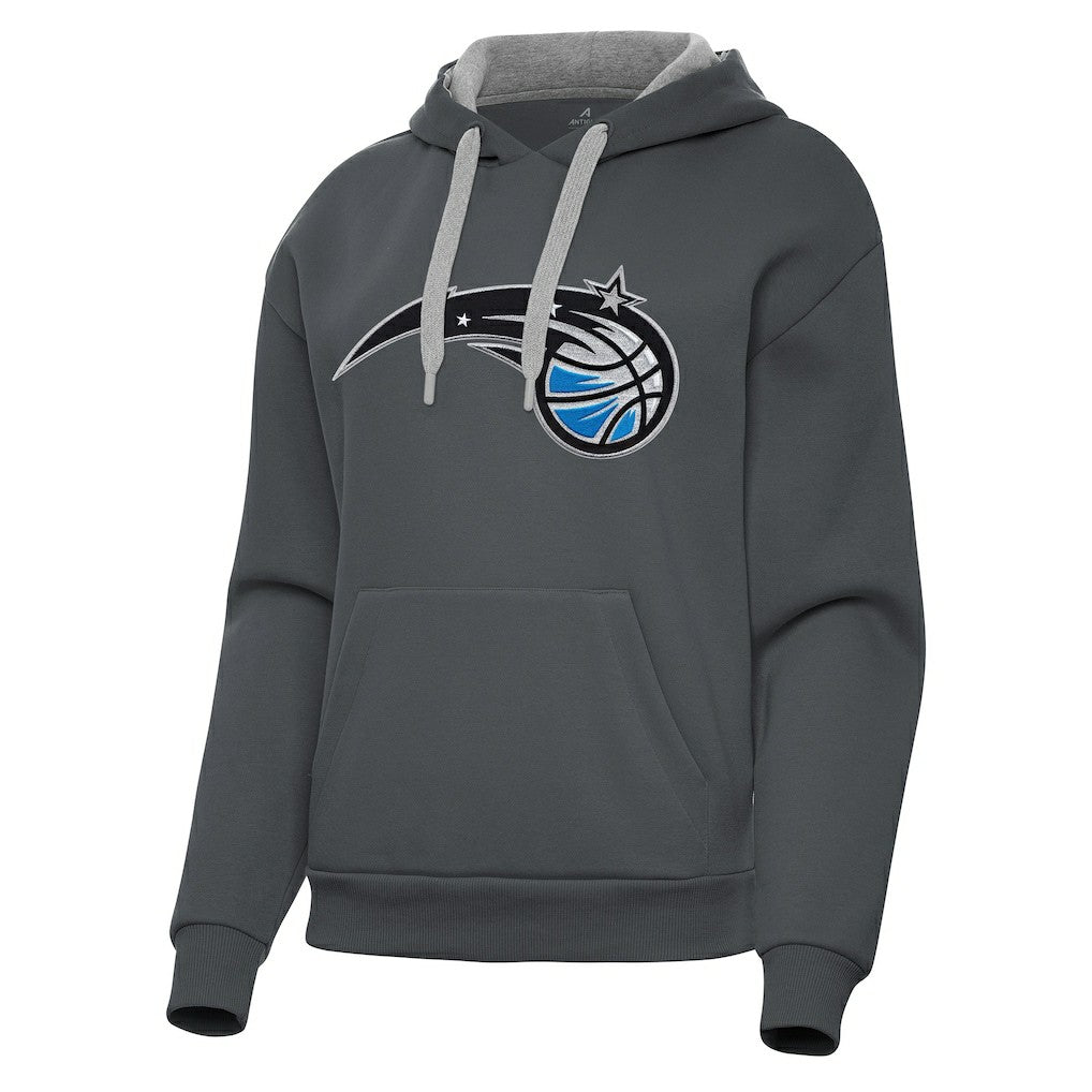 NBA - Orlando Magic Antigua Women's Victory Pullover Hoodie - Charcoal