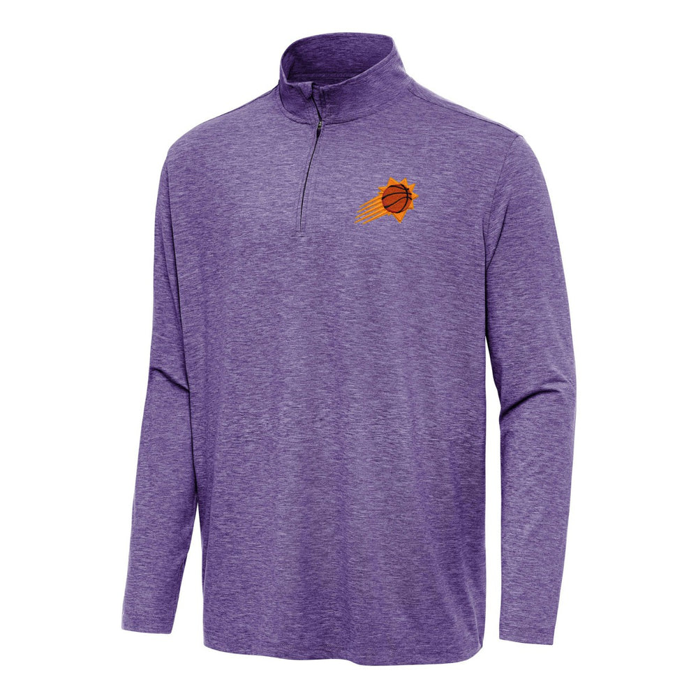 NBA - Phoenix Suns Antigua Hunk Quarter-Zip Top - Heather Purple