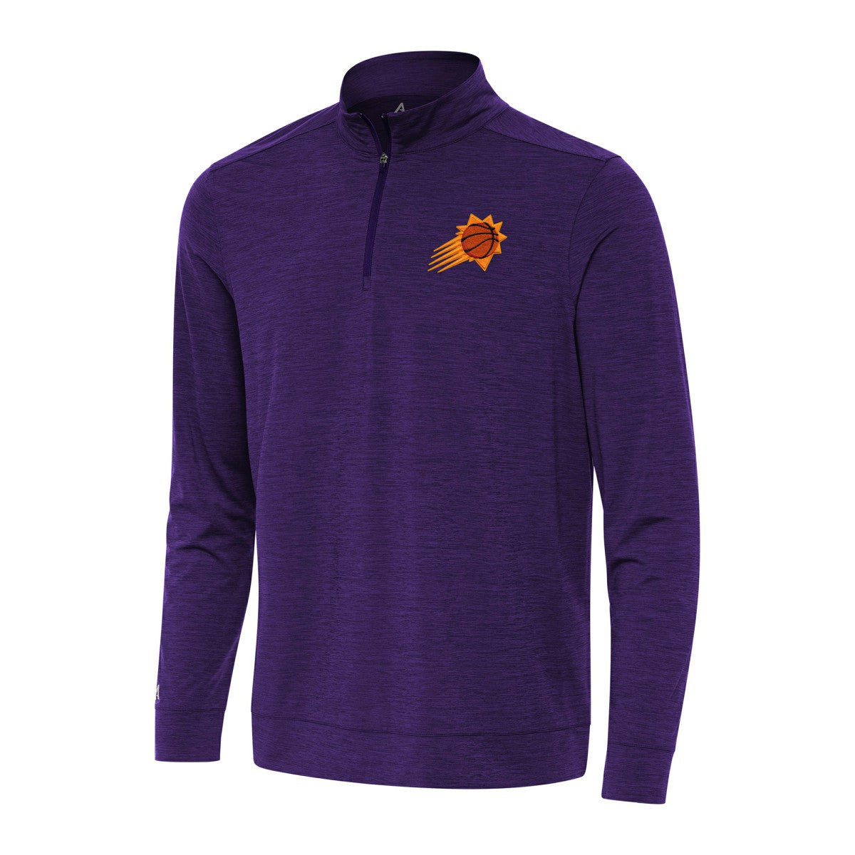 NBA - Phoenix Suns Antigua Bright Quarter-Zip Top - Heather Purple