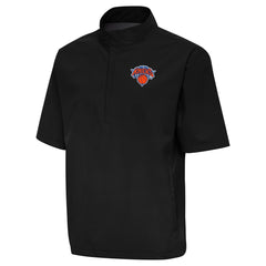 NBA - New York Knicks Antigua Brisk Quarter-Zip Windbreaker - Black