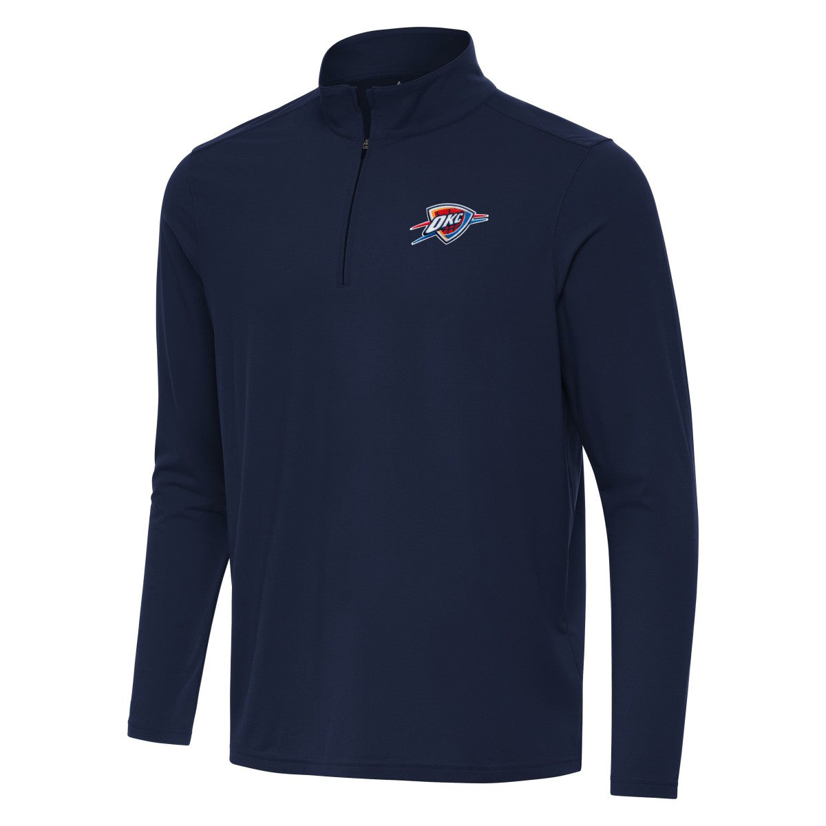 NBA - Oklahoma City Thunder Antigua Intent Quarter-Zip Top - Navy