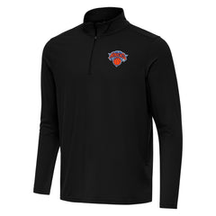 NBA - New York Knicks Antigua Intent Quarter-Zip Top - Black