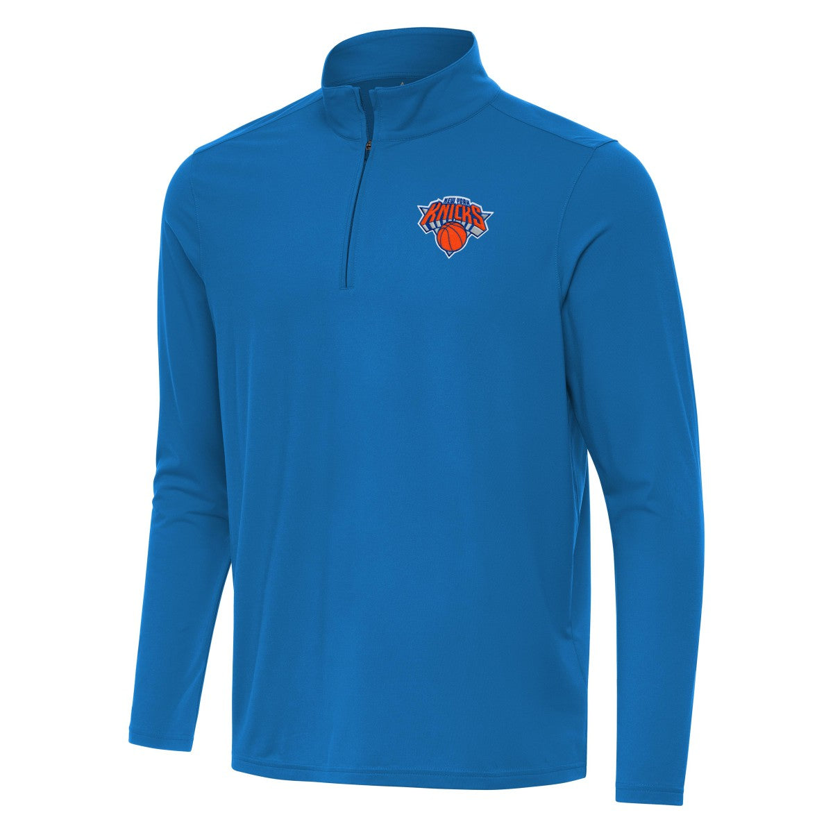 NBA - New York Knicks Antigua Intent Quarter-Zip Top - Blue