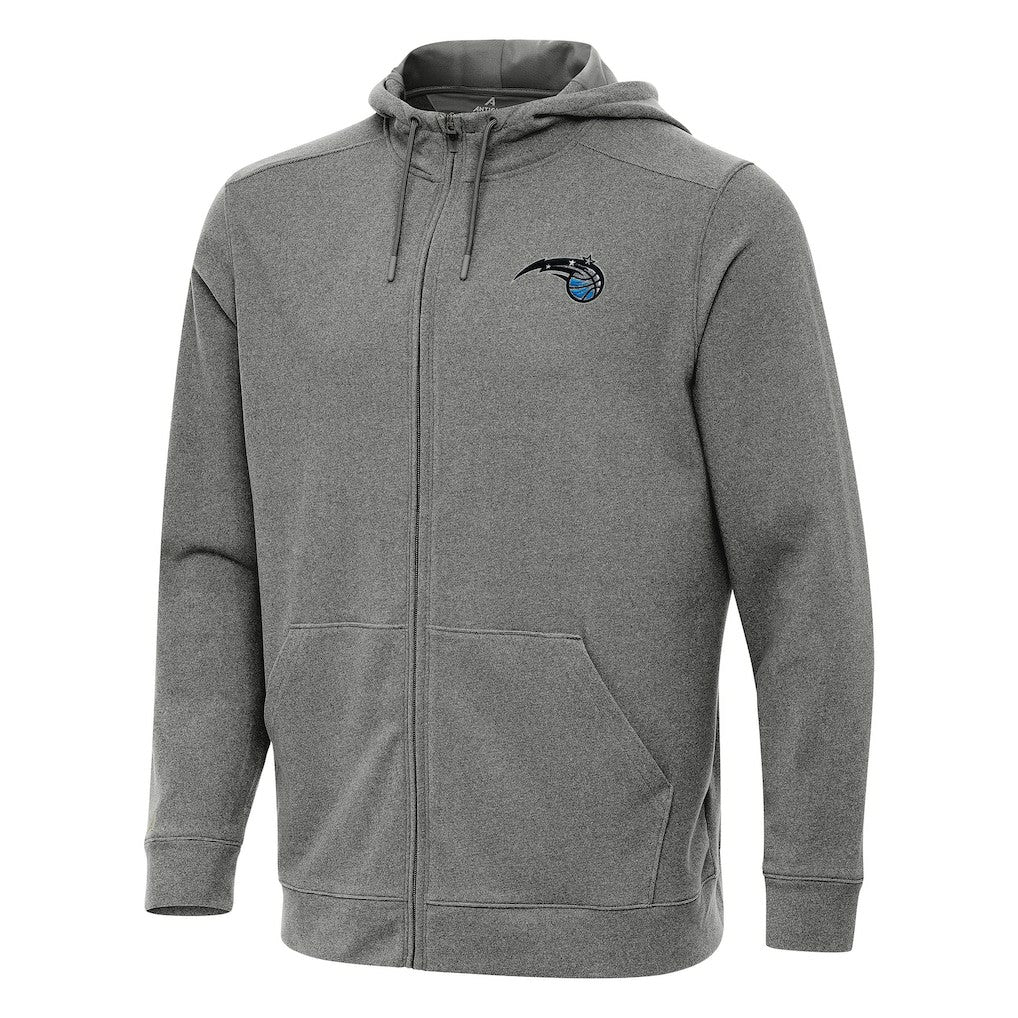 NBA - Orlando Magic Antigua Effortless Full-Zip Hoodie Jacket - Heather Charcoal