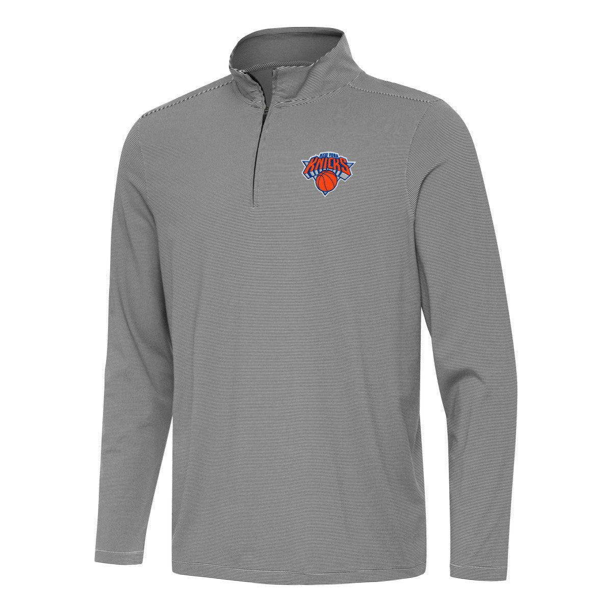 NBA - New York Knicks Antigua Twine Quarter-Zip Top - Black