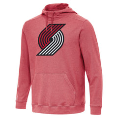 NBA - Portland Trail Blazers Antigua Cloud Pullover Hoodie - Heather Red