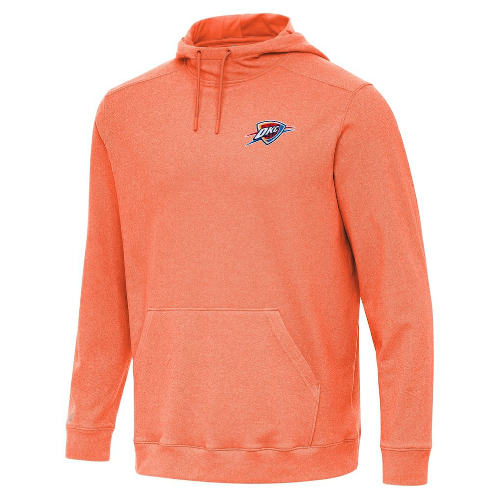 NBA - Oklahoma City Thunder Antigua Cloud Pullover Hoodie - Heather Orange