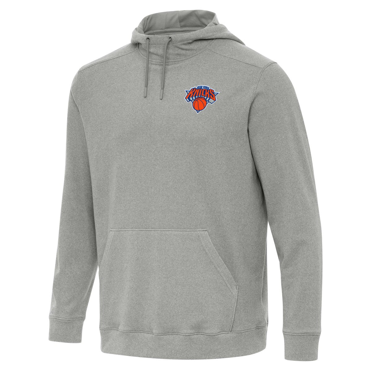 NBA - New York Knicks Antigua Cloud Pullover Hoodie - Heather Gray