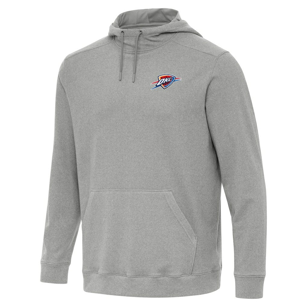 NBA - Oklahoma City Thunder Antigua Cloud Pullover Hoodie - Heather Gray