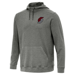 NBA - Portland Trail Blazers Antigua Cloud Pullover Hoodie - Heather Black