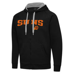 NBA - Phoenix Suns Antigua Big & Tall Victory Full-Zip Hoodie Jacket - Black
