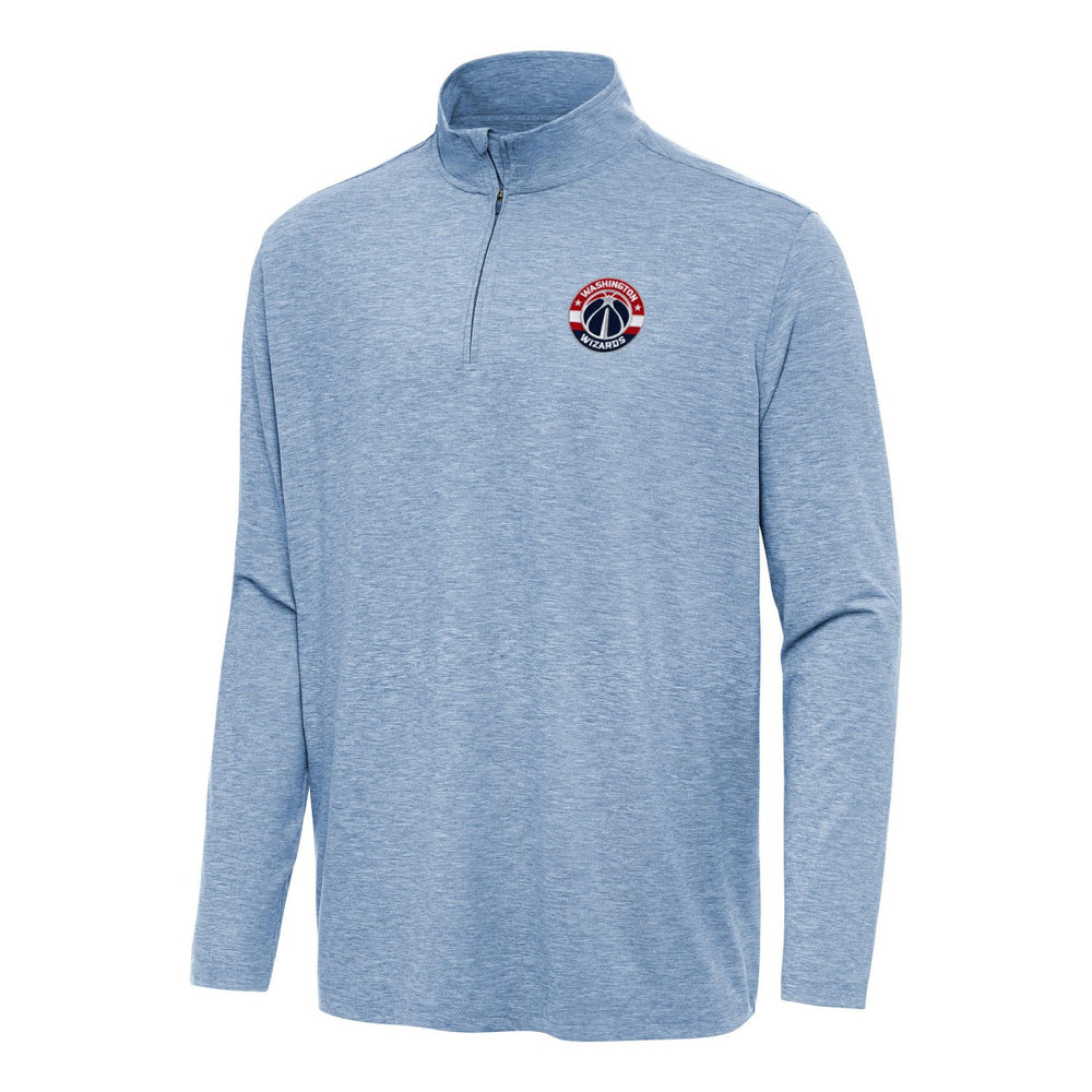 NBA - Washington Wizards Antigua Hunk Quarter-Zip Top - Heather Aqua