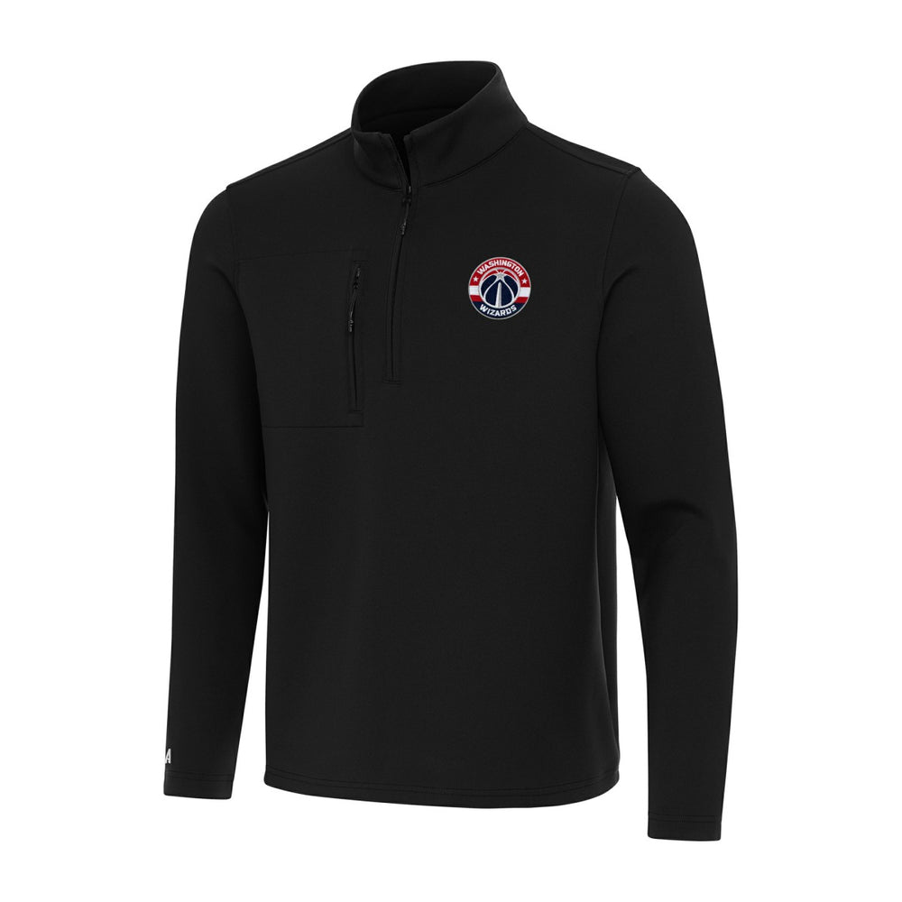 NBA - Washington Wizards Antigua Insider Quarter-Zip Top - Black