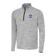 NBA - Sacramento Kings Antigua Cause Quarter-Zip Top - Black