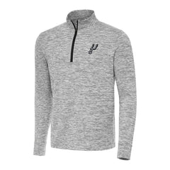 NBA - San Antonio Spurs Antigua Cause Quarter-Zip Top - Black