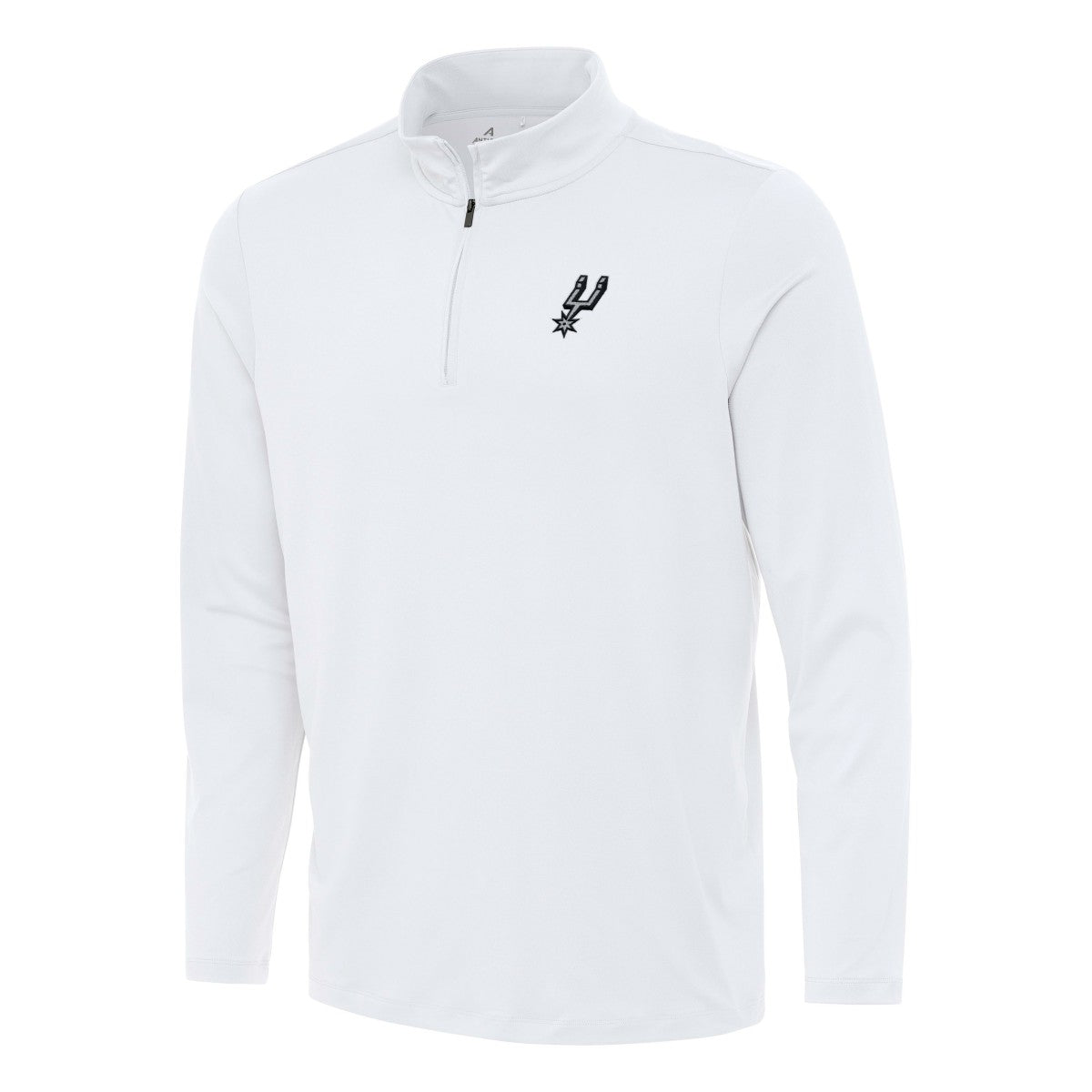 NBA - San Antonio Spurs Antigua Reprocess Quarter-Zip Top - White