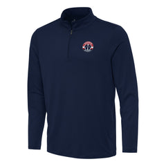 NBA - Washington Wizards Antigua Reprocess Quarter-Zip Top - Navy