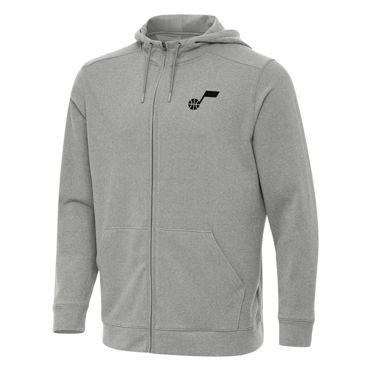 NBA - Utah Jazz Antigua Effortless Full-Zip Hoodie Jacket - Heather Gray