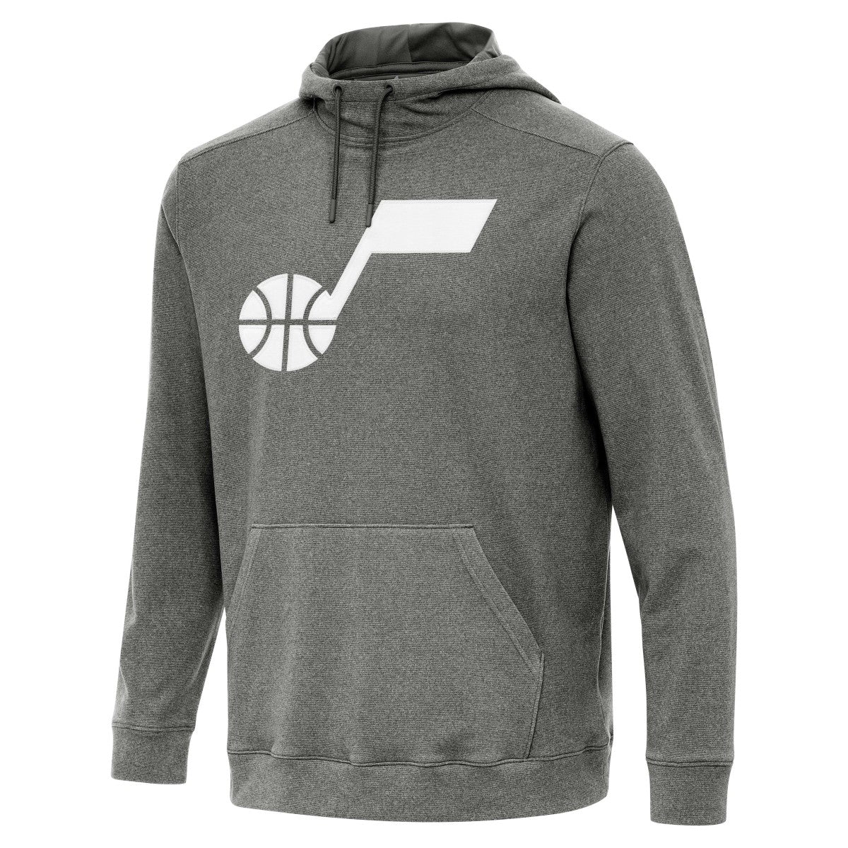 NBA - Utah Jazz Antigua Cloud Pullover Hoodie - Heather Black