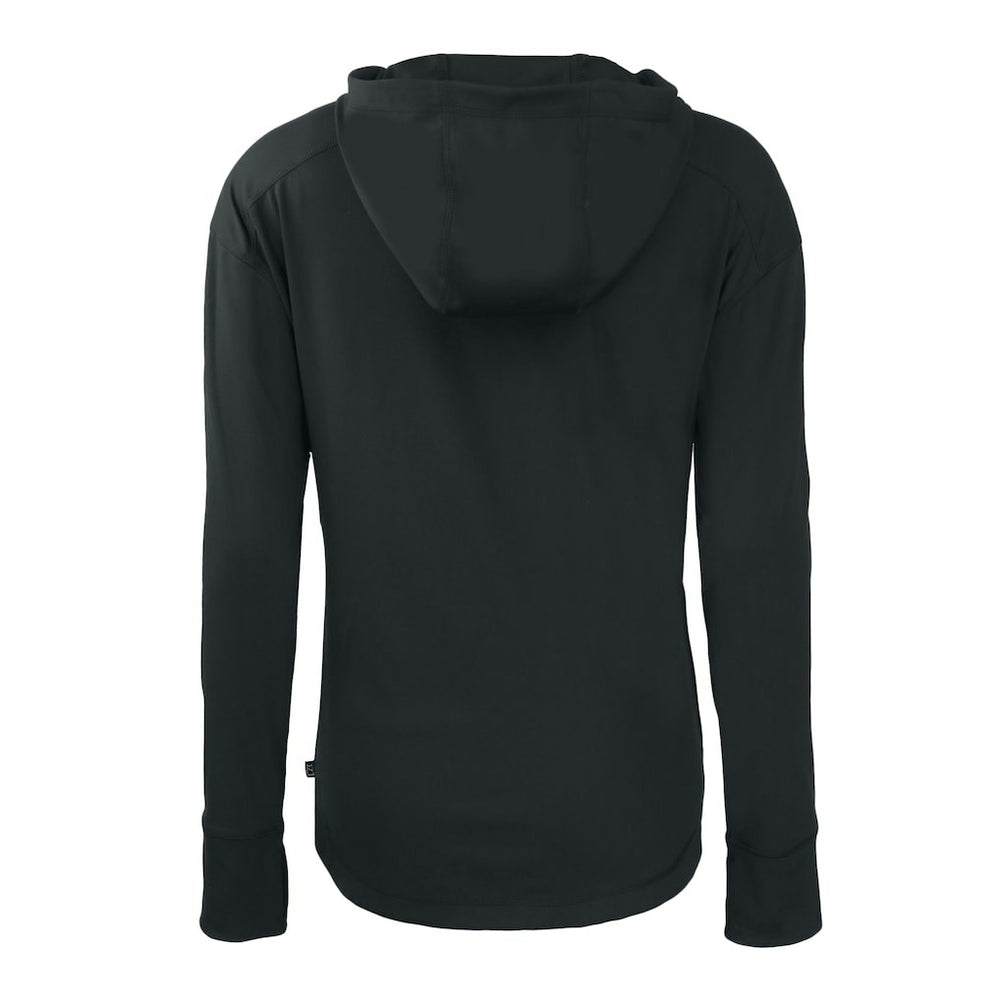 Cutter & Buck Cleveland Browns Women's Black Daybreak Eco Recycled Full-Zip Hoodie - NFL