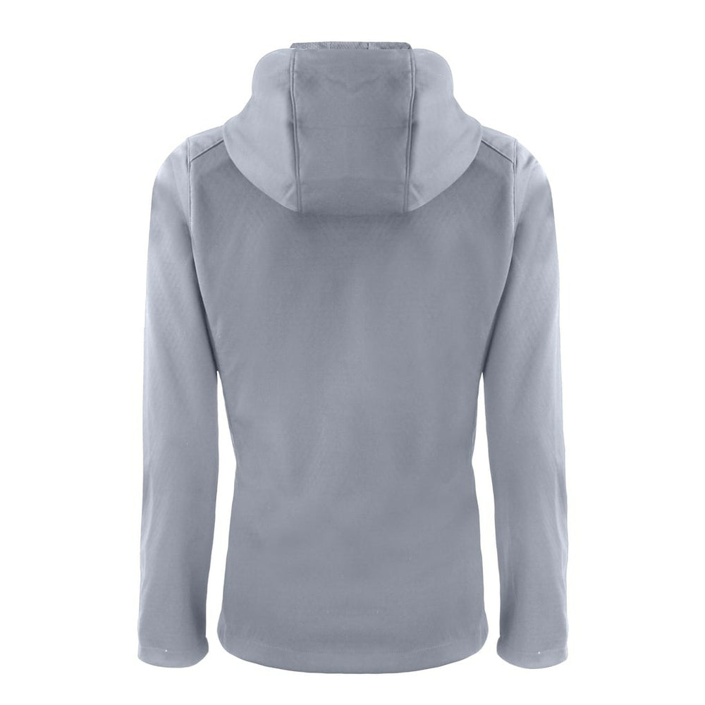Cleveland Browns Cutter & Buck Women's Evoke Eco Softshell Recycled Full-Zip Hoodie Jacket Gray - NFL