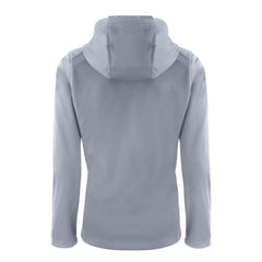 Cleveland Browns Cutter & Buck Women's Evoke Eco Softshell Recycled Full-Zip Hoodie Jacket Gray - NFL