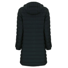 Cleveland Browns Cutter & Buck Women's Mission Ridge Repreve Eco Insulated Full-Zip Hoodie Long Puffer Jacket Black - NFL