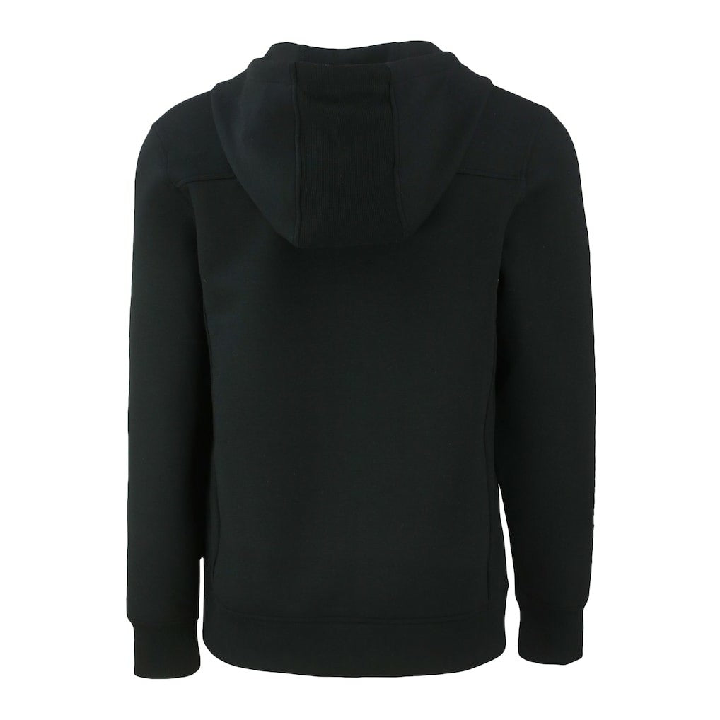 Cleveland Browns Cutter & Buck Roam Eco Recycled Half-Zip Pullover Hoodie Black - NFL
