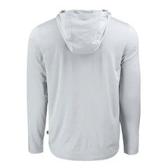 Cleveland Browns Cutter & Buck Coastline Epic Comfort Eco Recycled Long Sleeve Hooded T-Shirt Gray - NFL