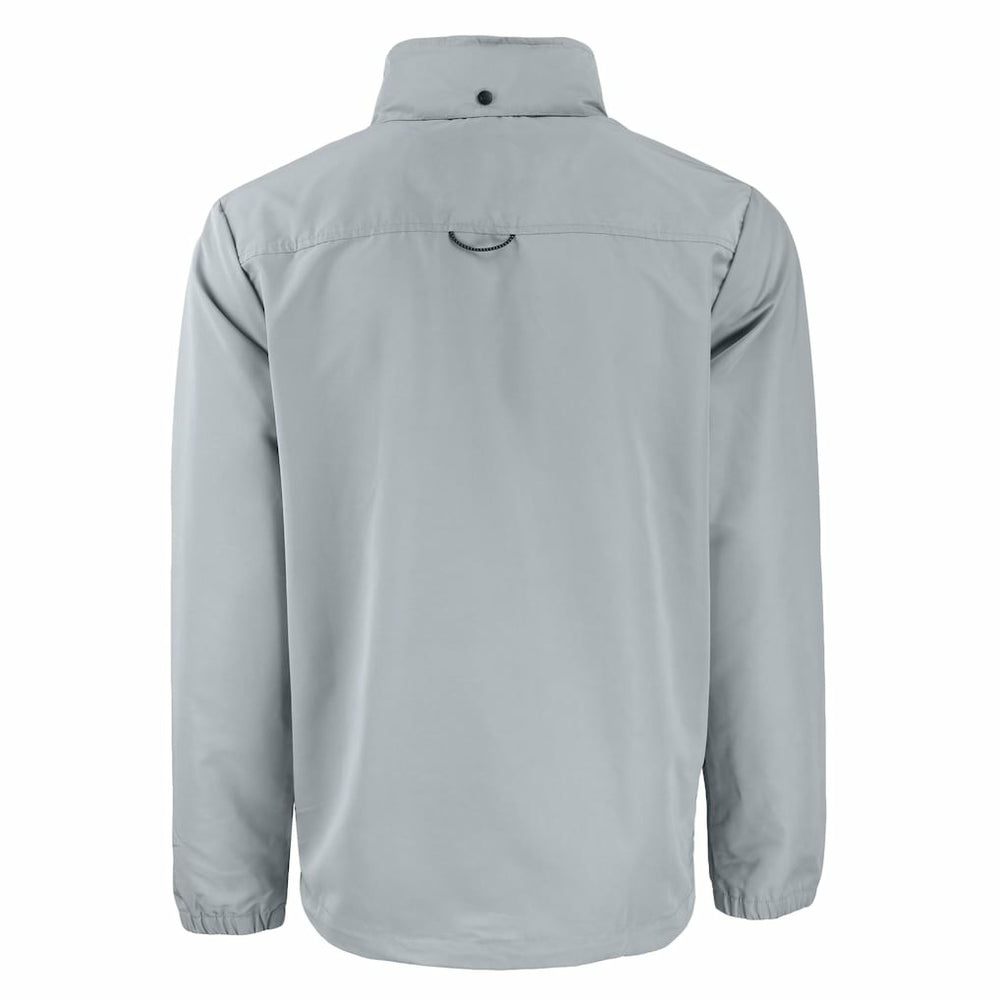 Cleveland Browns Cutter & Buck Charter Eco Recycled Full-Zip Hoodie Jacket Gray - NFL