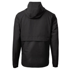 Cleveland Browns Cutter & Buck Charter Eco Recycled Anorak Half-Zip Hoodie Jacket Black - NFL