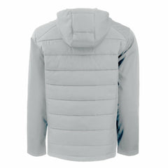 Cleveland Browns Cutter & Buck Evoke Hybrid Eco Softshell Recycled Full-Zip Hooded Jacket Gray - NFL