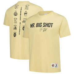 Mitchell & Ness - Chauncey Billups Detroit Pistons Premium T-Shirt - Cream