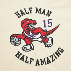 Mitchell & Ness - Vince Carter Toronto Raptors Premium T-Shirt - Cream