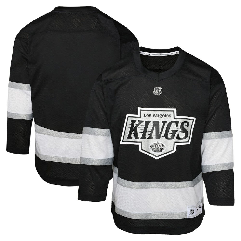 Los Angeles Kings Youth Home Replica Jersey - Black | NHL Jerseys