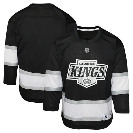 Los Angeles Kings Youth Home Replica Jersey - Black | NHL Jerseys