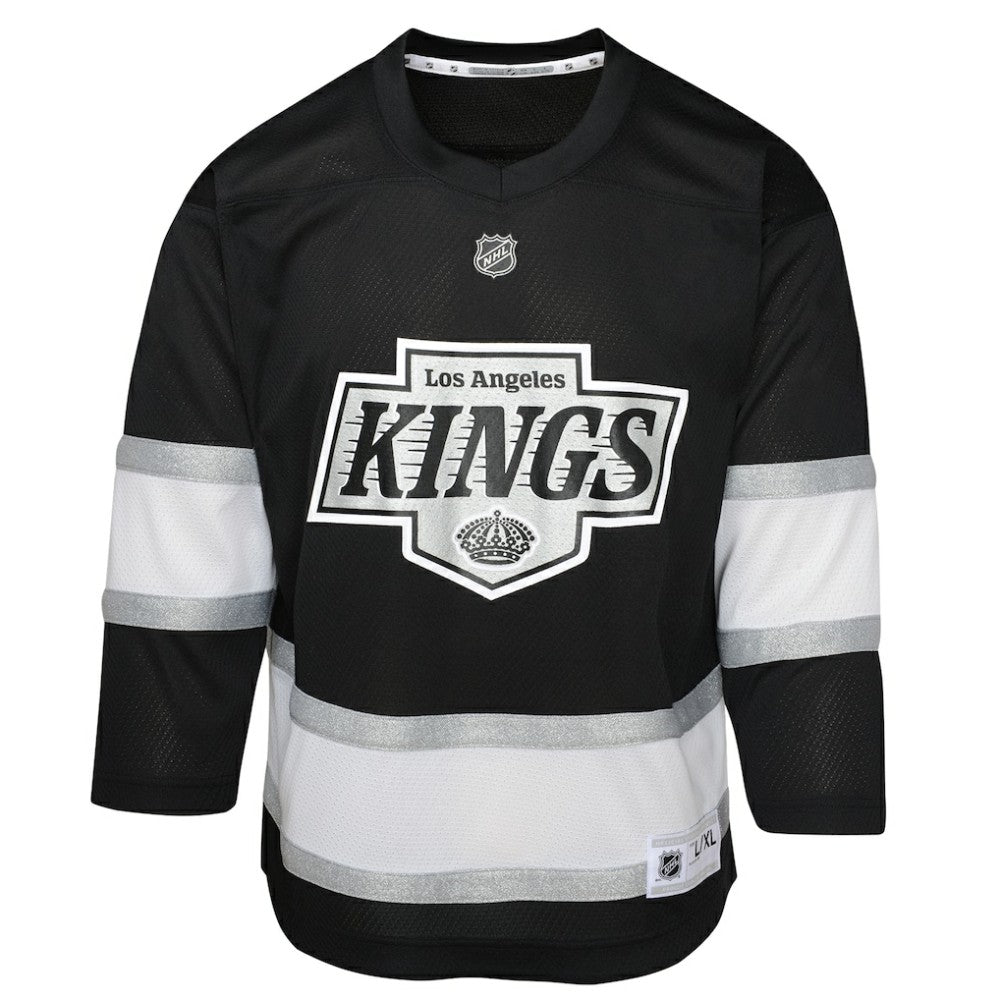 Los Angeles Kings Youth Home Replica Jersey - Black | NHL Jerseys