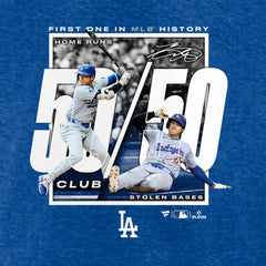 Shohei Ohtani Los Angeles Dodgers Fanatics 50/50 Club T-Shirt for sale