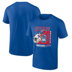 Buffalo Bills Bud Light T-Shirt Royal - NFL