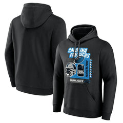 Carolina Panthers Bud Light Pullover Hoodie Black - NFL