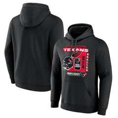 Houston Texans Bud Light Pullover Hoodie Black - NFL
