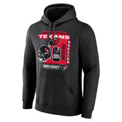 Houston Texans Bud Light Pullover Hoodie Black - NFL