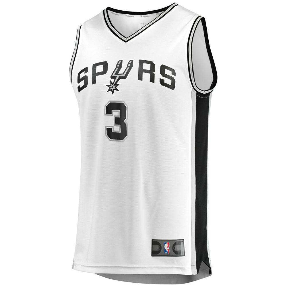 Fanatics - Keldon Johnson San Antonio Spurs Fast Break Association Jersey - White