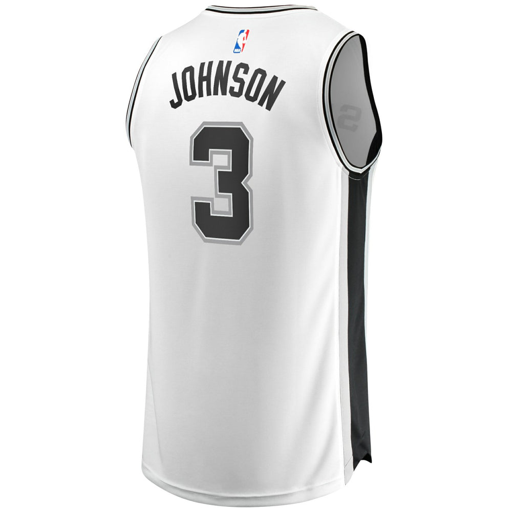Fanatics - Keldon Johnson San Antonio Spurs Fast Break Association Jersey - White