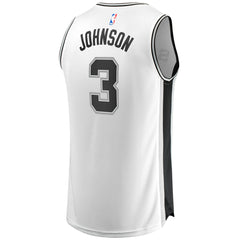 Fanatics - Keldon Johnson San Antonio Spurs Fast Break Association Jersey - White
