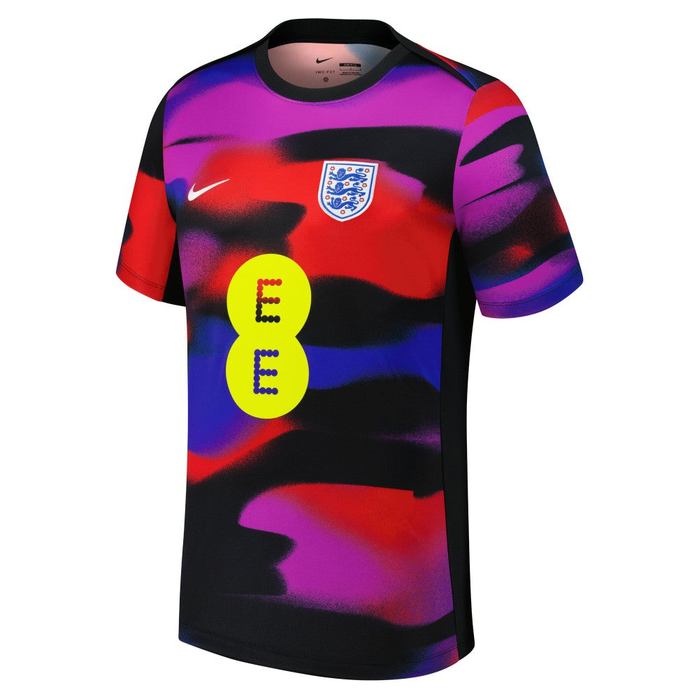 Nike England Women's National Team 2025 Academy Pro Pre-Match Performance Top - Black